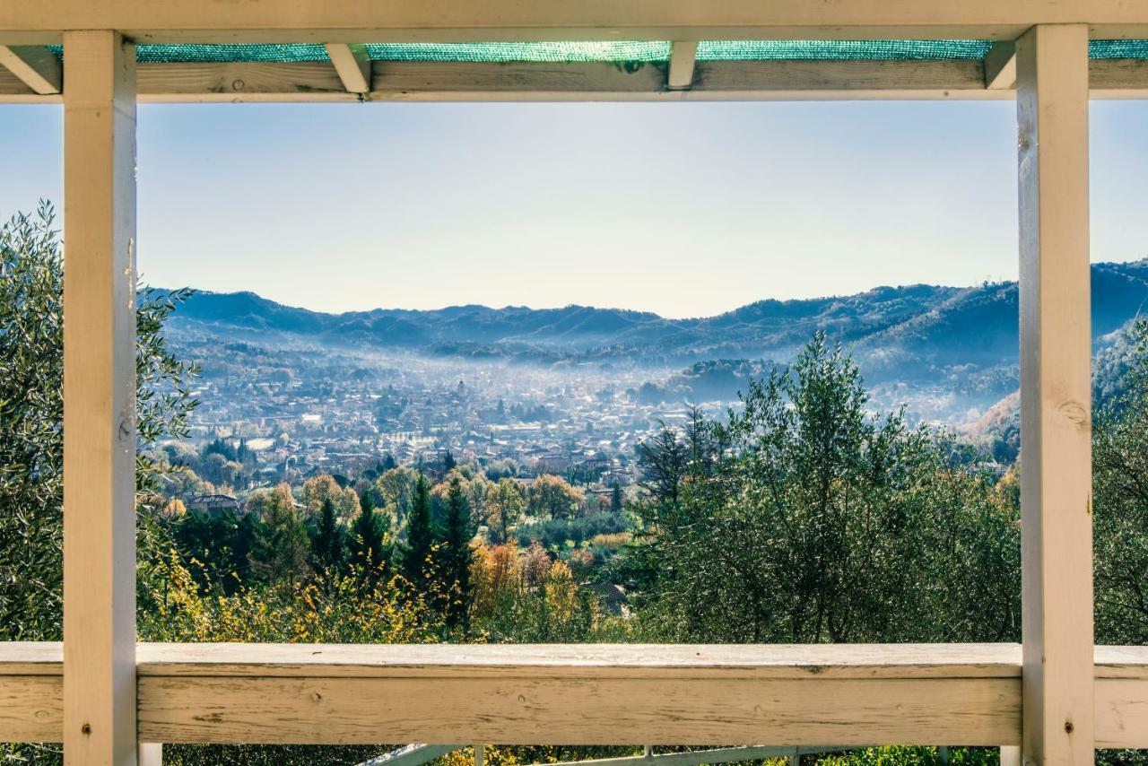 Valuable Rustic Tuscan Swimming Pool, Breathtaking View Of Camaiore Dış mekan fotoğraf